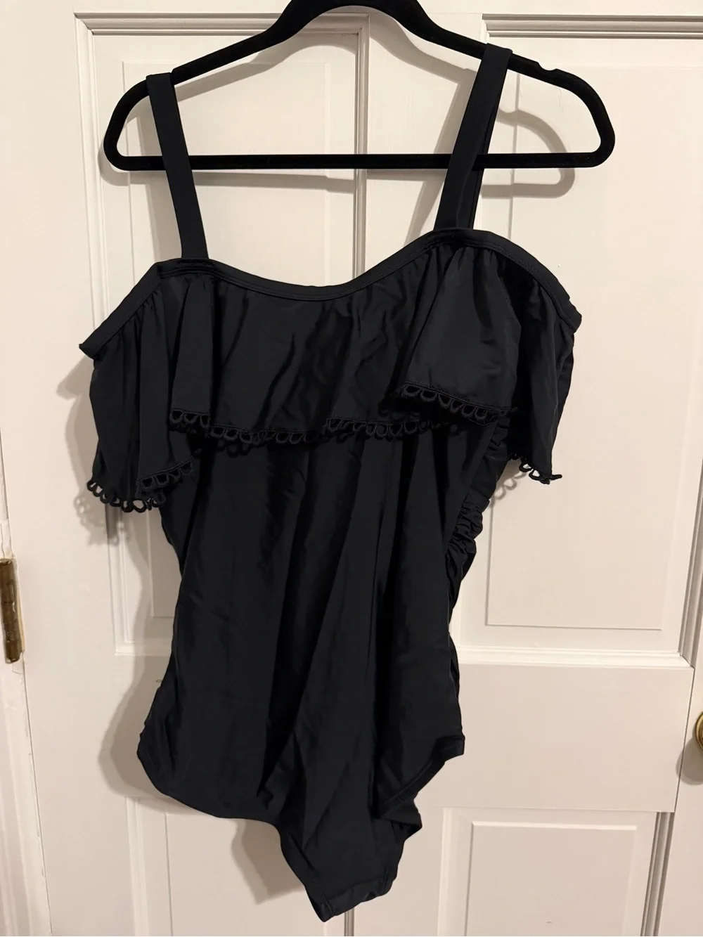 Swimsuits For All Black One-Piece Swimsuit